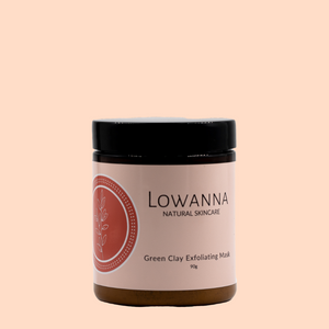 Green Clay Exfoliating Mask - Lowanna Skin Care