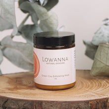 Load image into Gallery viewer, Green Clay Exfoliating Mask - Lowanna Skin Care
