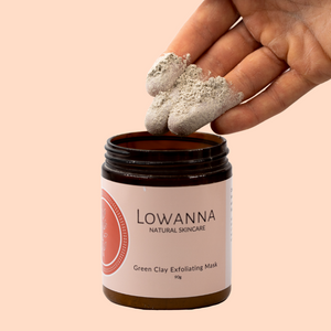 Green Clay Exfoliating Mask - Lowanna Skin Care